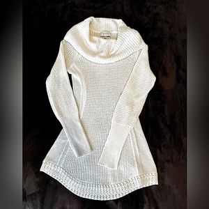 Anthropologie, Angel of the North cowl neck tunic sweater size XS